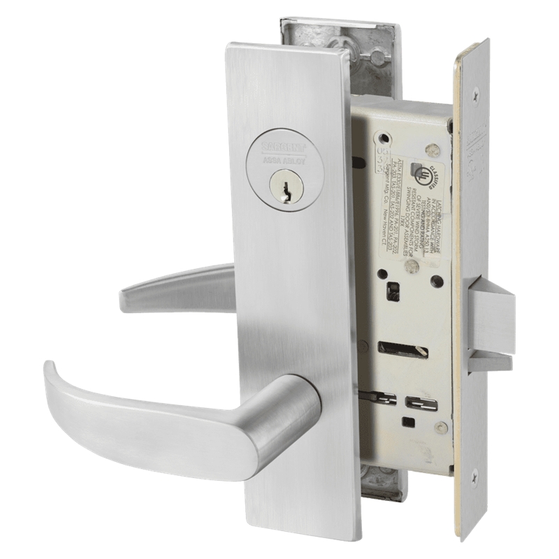 LW1P - P Lever with LW1 Escutcheon